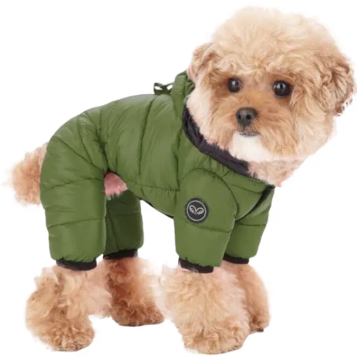 air padding coverall - green (unisex) low stock