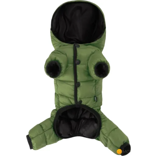 air padding coverall - green (unisex) low stock