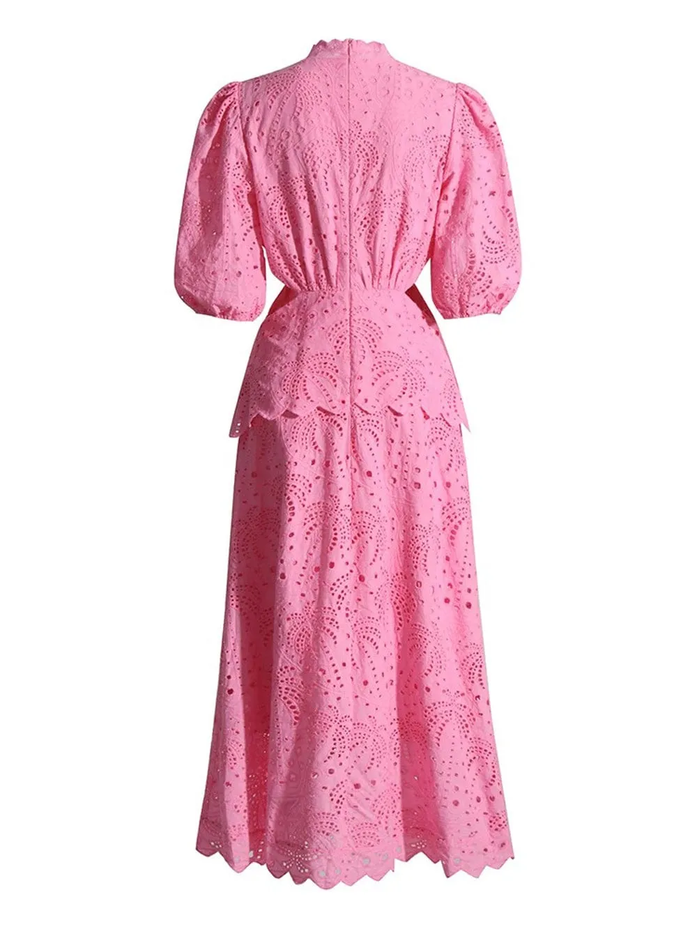 Alieka Hollow Out Midi Dress