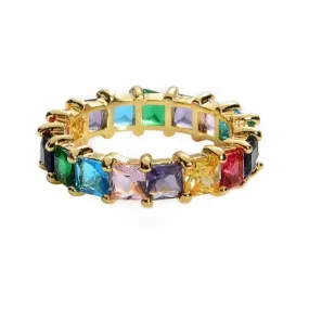 Arakan Rainbow Ring Gold