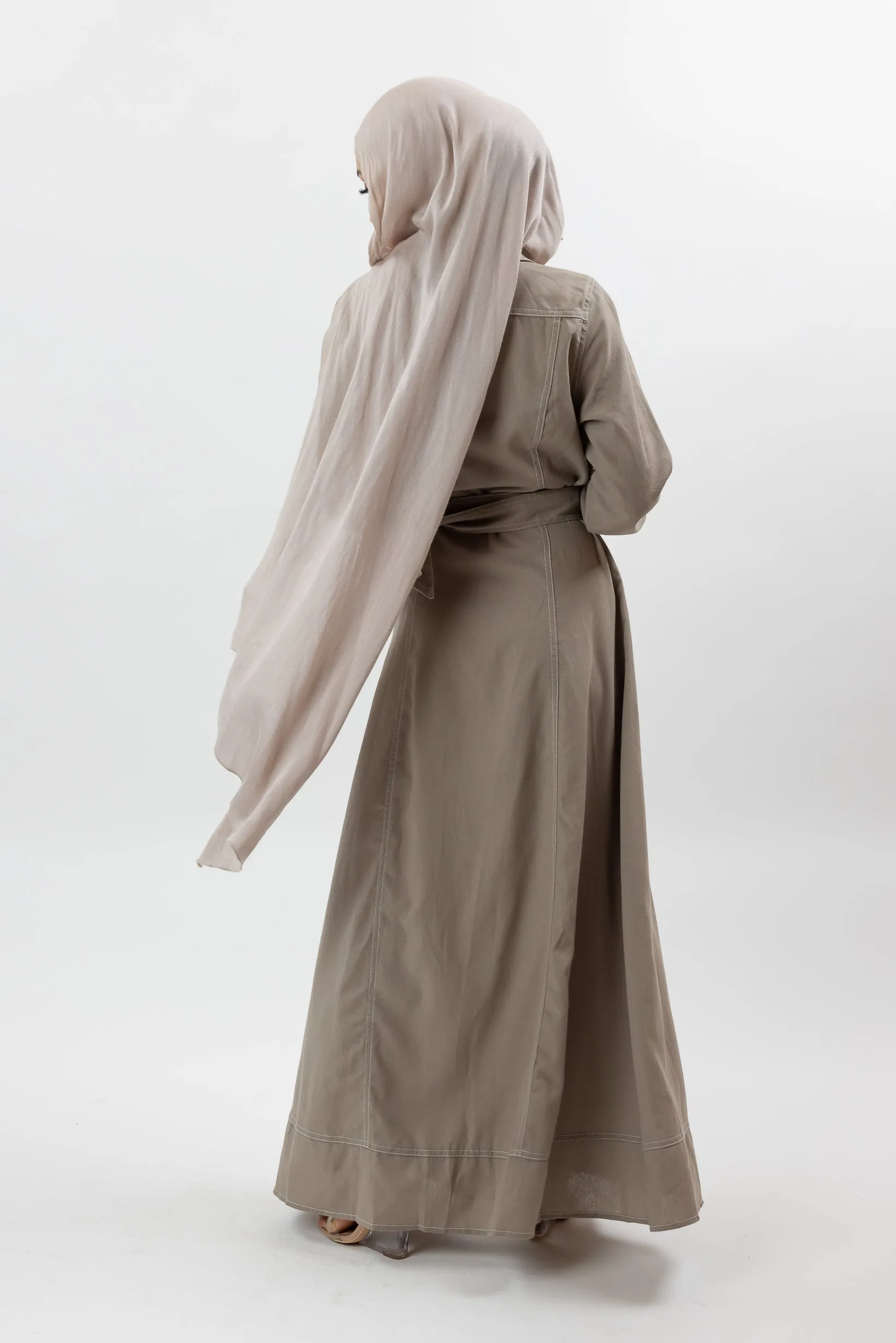Ariana Linen Shirt Dress