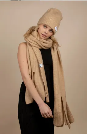 Artic Fox & Co - Mohair Wool Scarf & Beanie Set