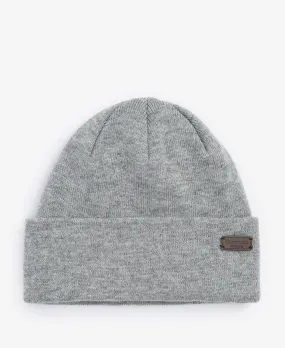 Barbour Healey Beanie Hat - Light Grey Marl