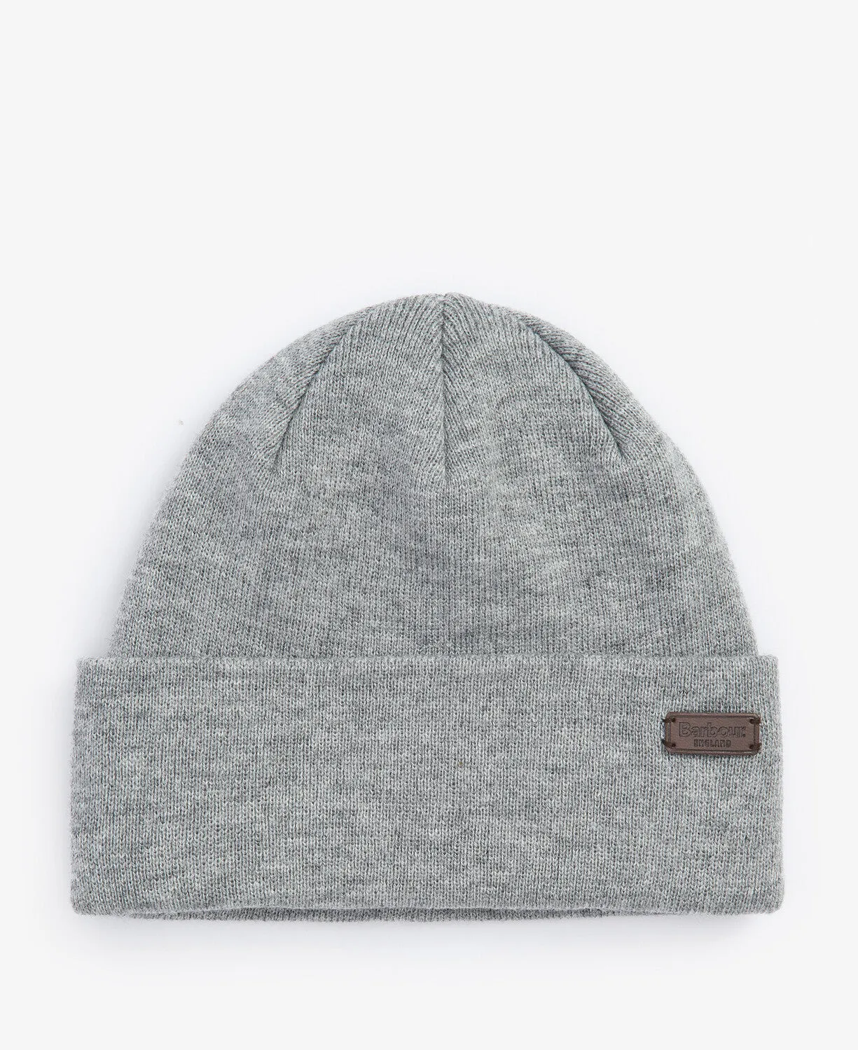 Barbour Healey Beanie Hat - Light Grey Marl