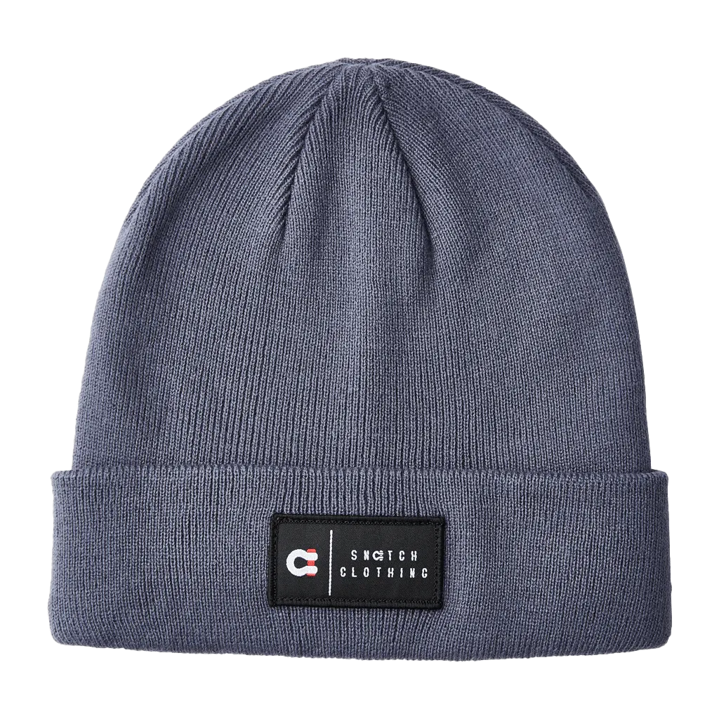 Beanie Patch Label Petrol