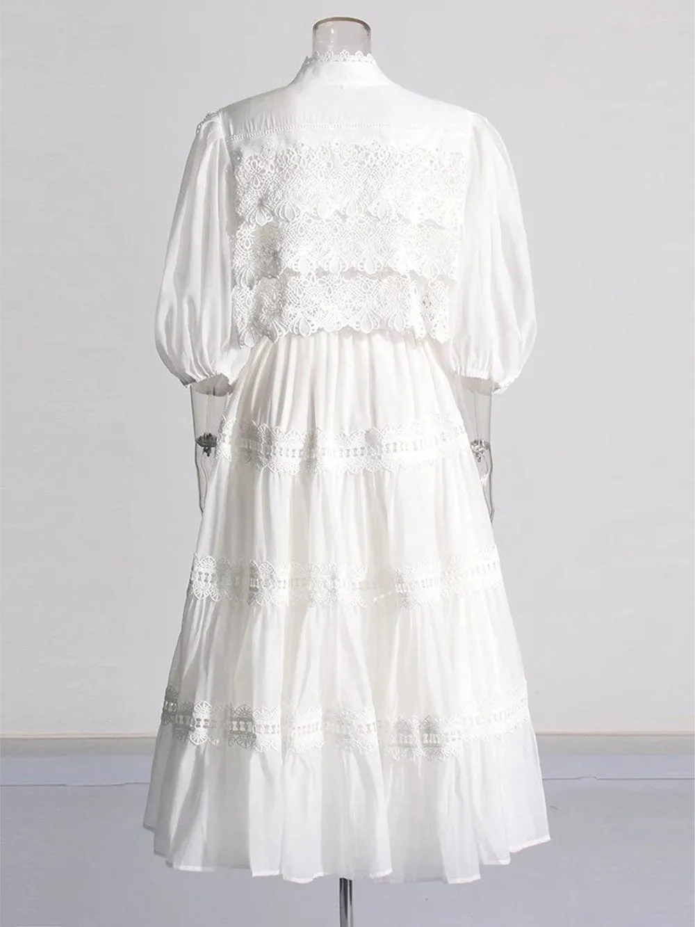 Brigid Single Breasted Midi Dress