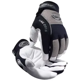Caiman 2915-6 Multi-Activity Glove with Goat Grain Padded Leather Palm and AirMesh Back - Heatrac Insulation