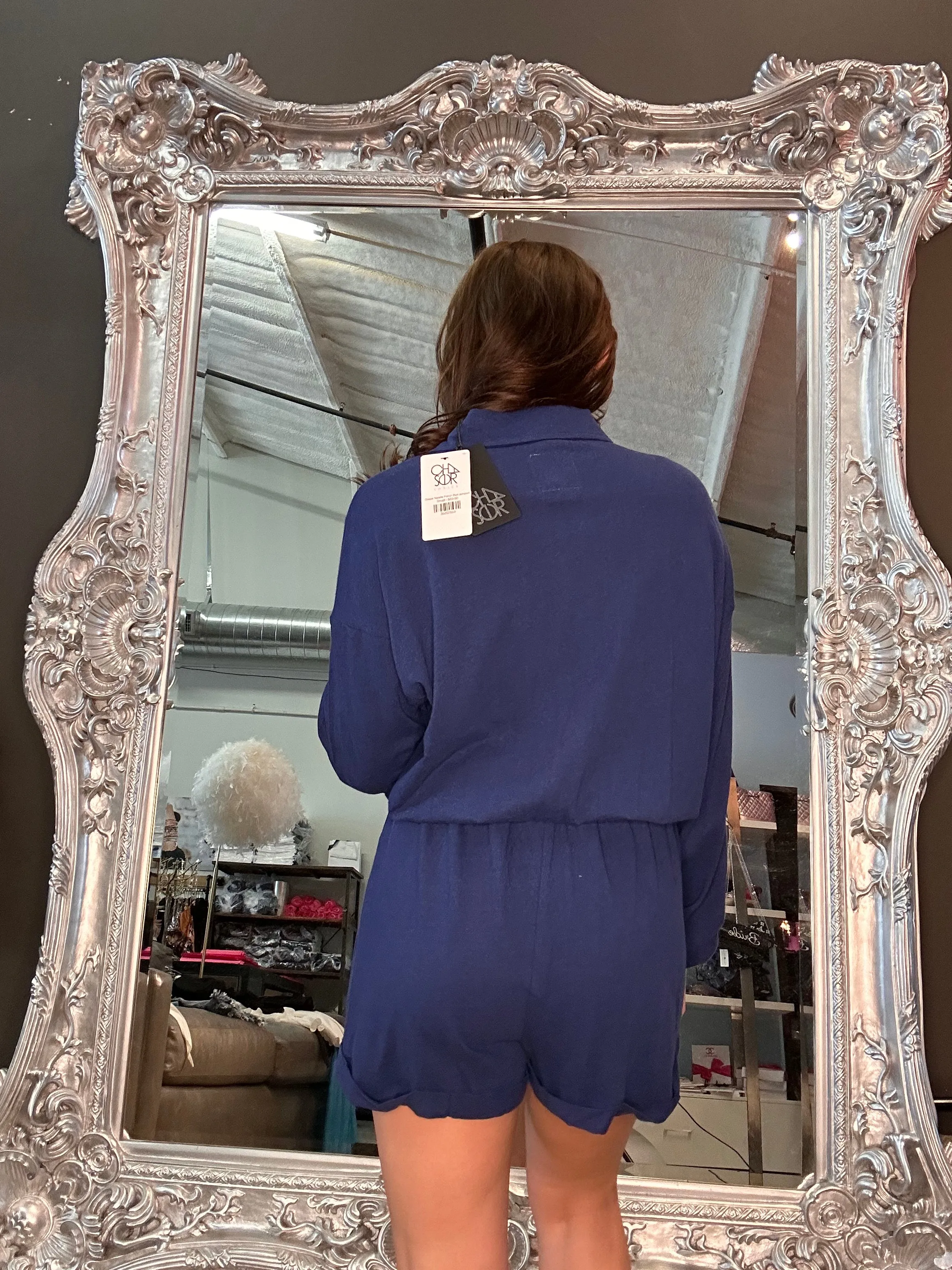 Chaser Nocelle French Blue Jumpsuit