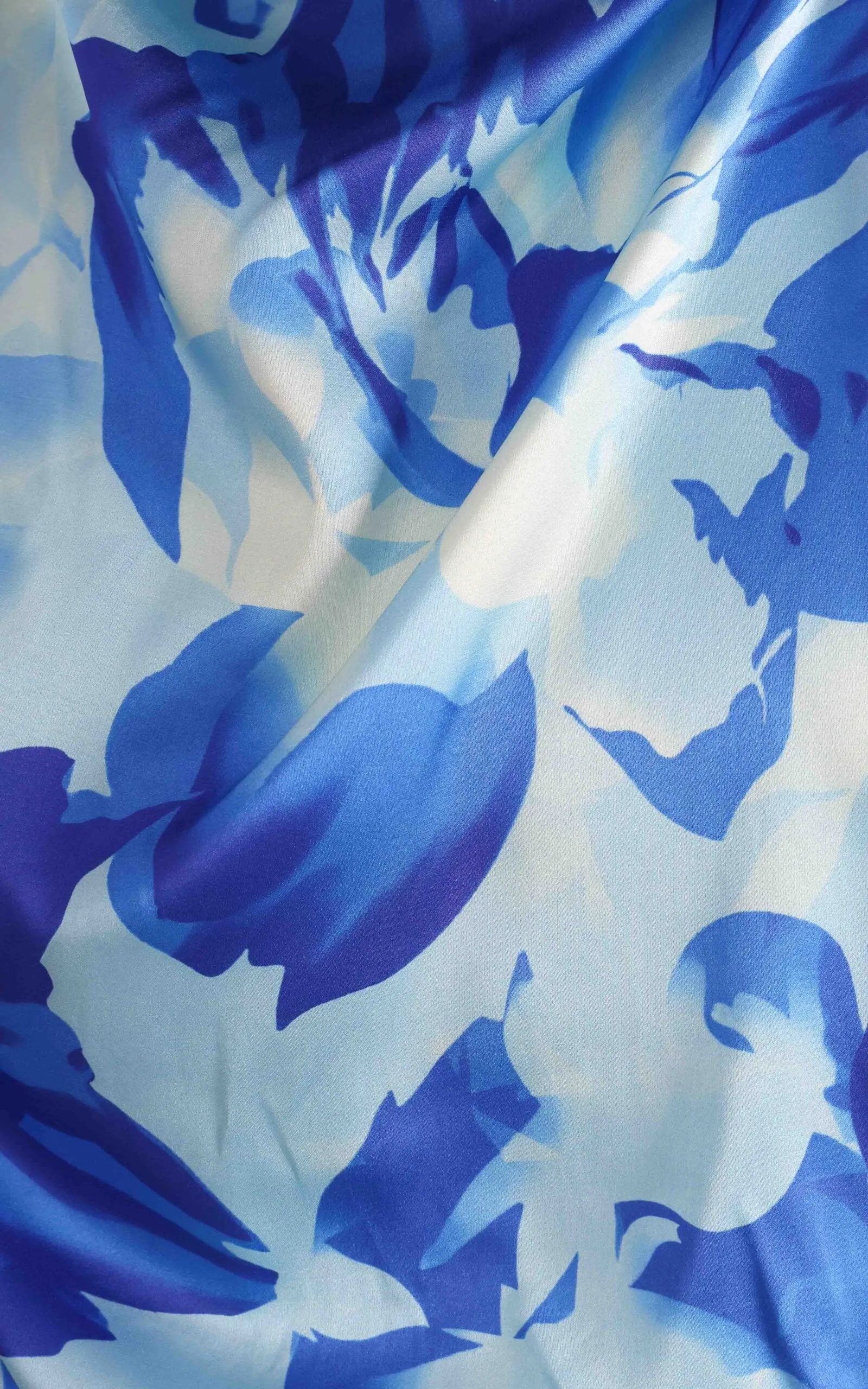 Cobero Maxi Dress - Blue Floral