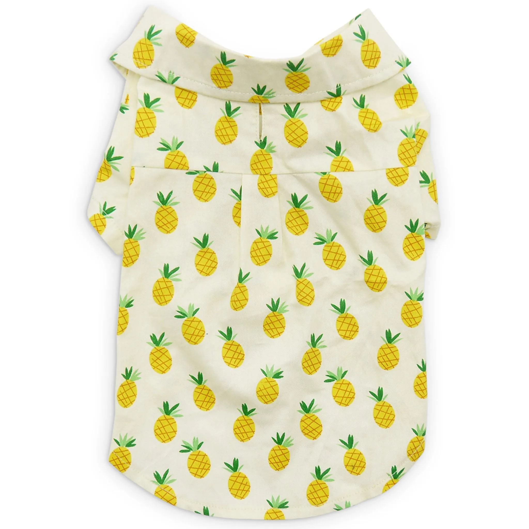 Dogo Pet Fashions Pineapple Shirt for Dogs - Yellow