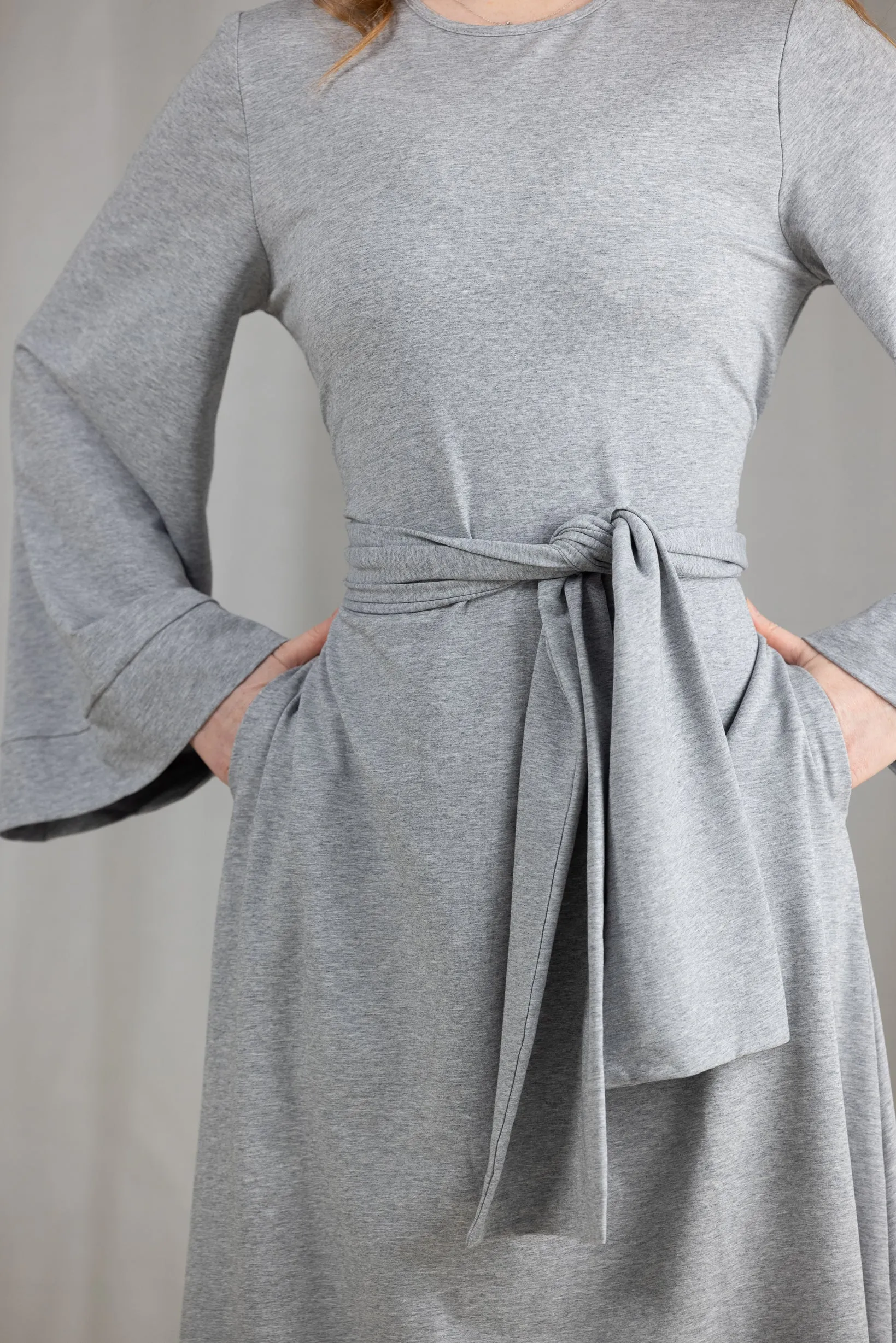 Eminent Megara Waist Tie Abaya
