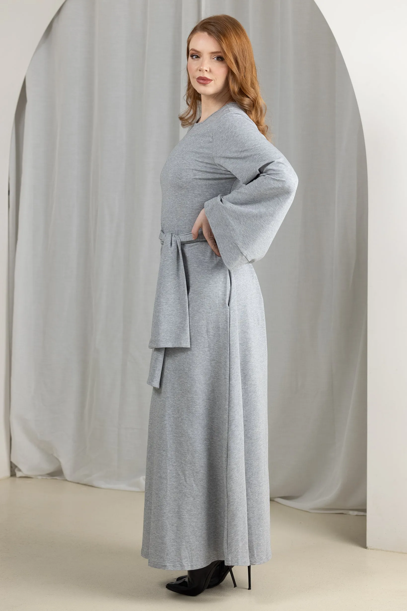 Eminent Megara Waist Tie Abaya