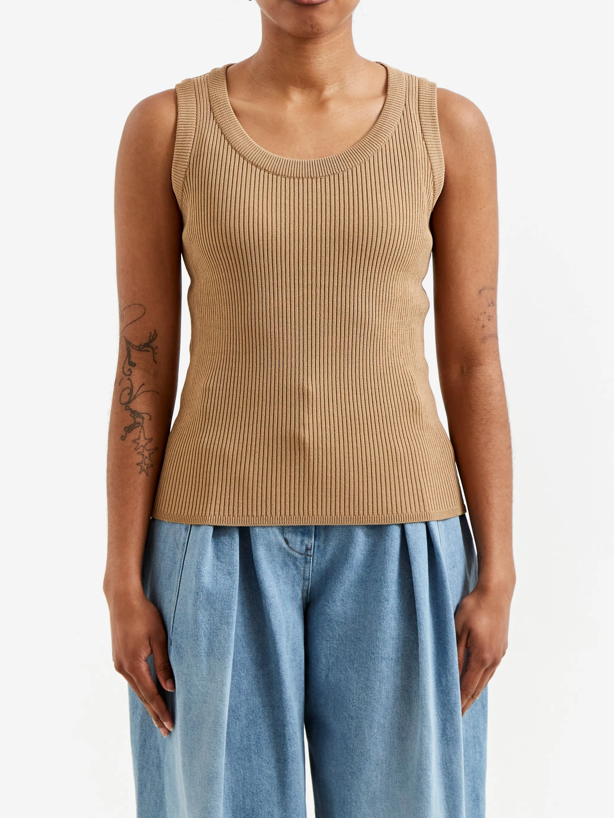 Epingler Round Vest Knit - Desert
