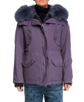 Geaca parka reversibila Yves Salomon