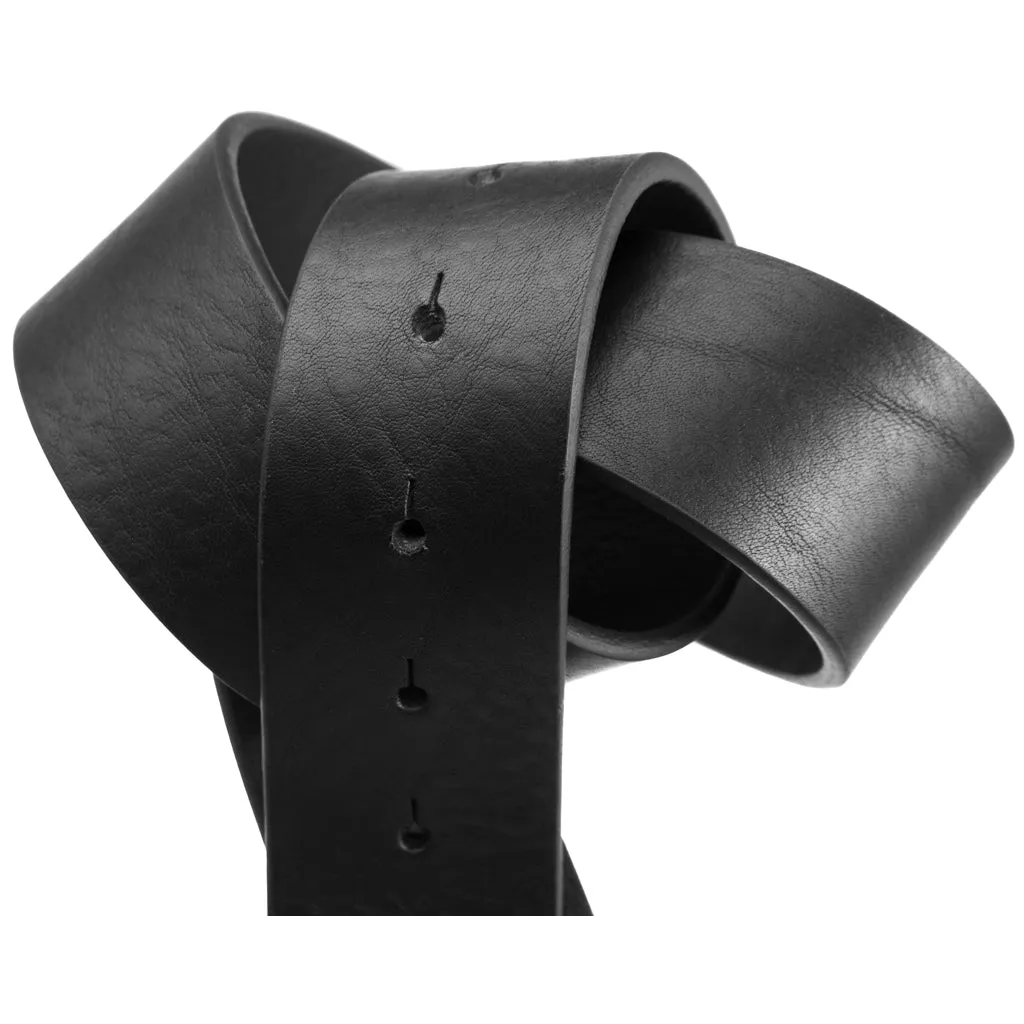 Jeans leatherbelt with nice buckle / 14908 - Gold