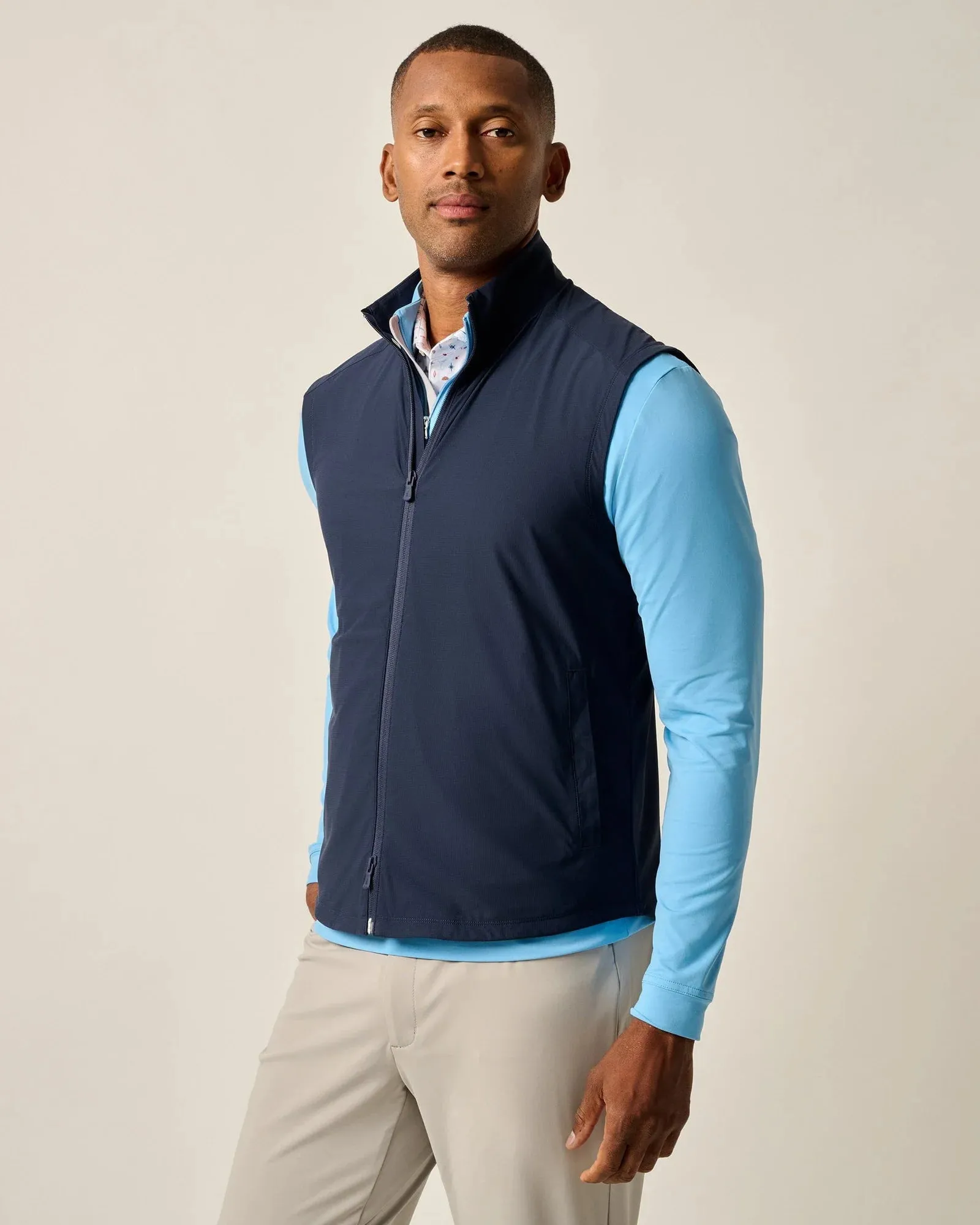 Johnnie-O Zimmer Vest - Navy