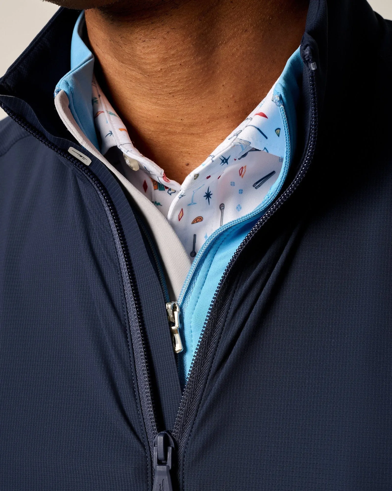 Johnnie-O Zimmer Vest - Navy