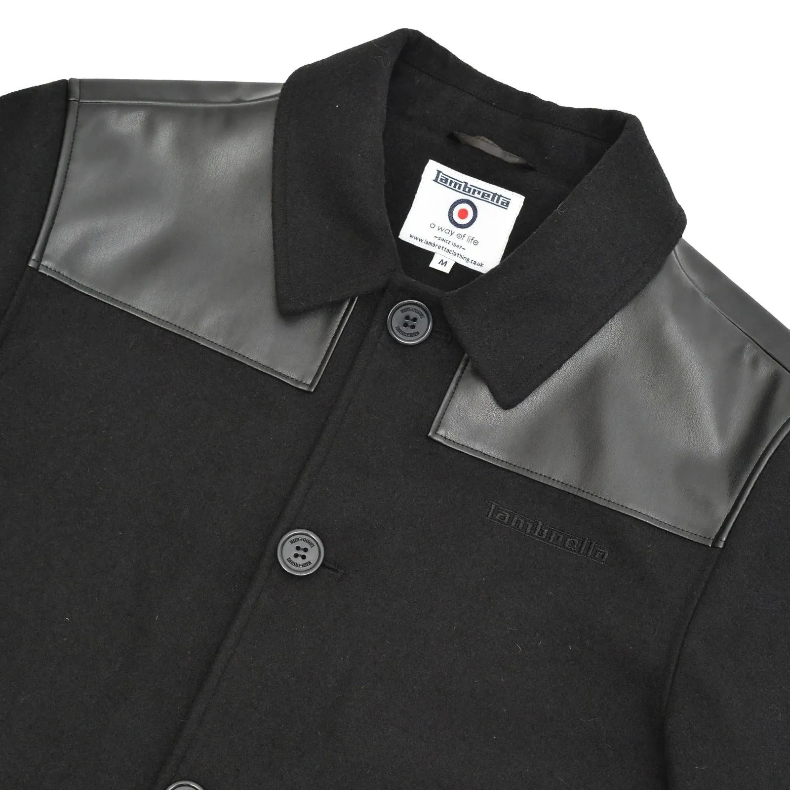 Lambretta Mens Warm Mod Donkey Jacket