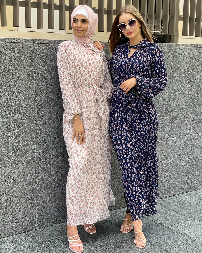 Latifa Crinkled Maxi