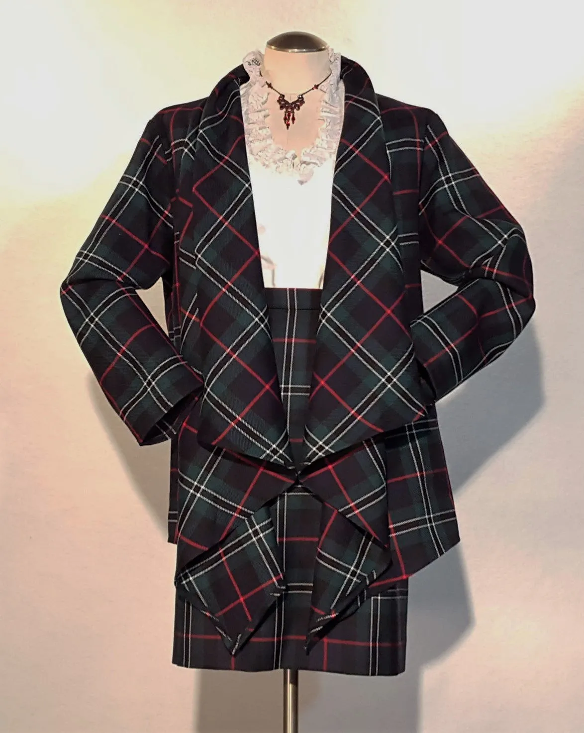 Laura, Tartan (Plaid) Skirt
