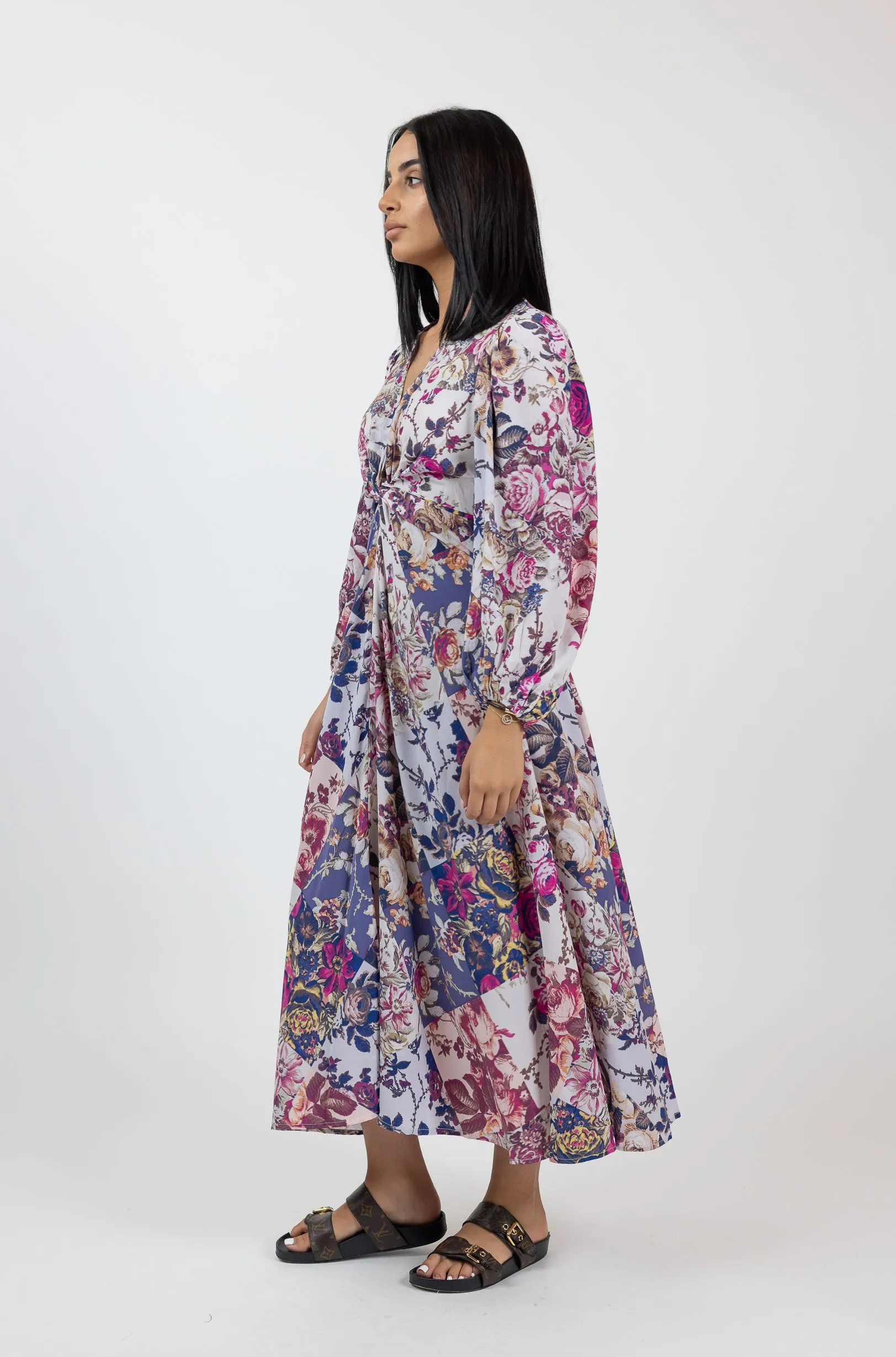 Lilla 7/8 Maxi Dress