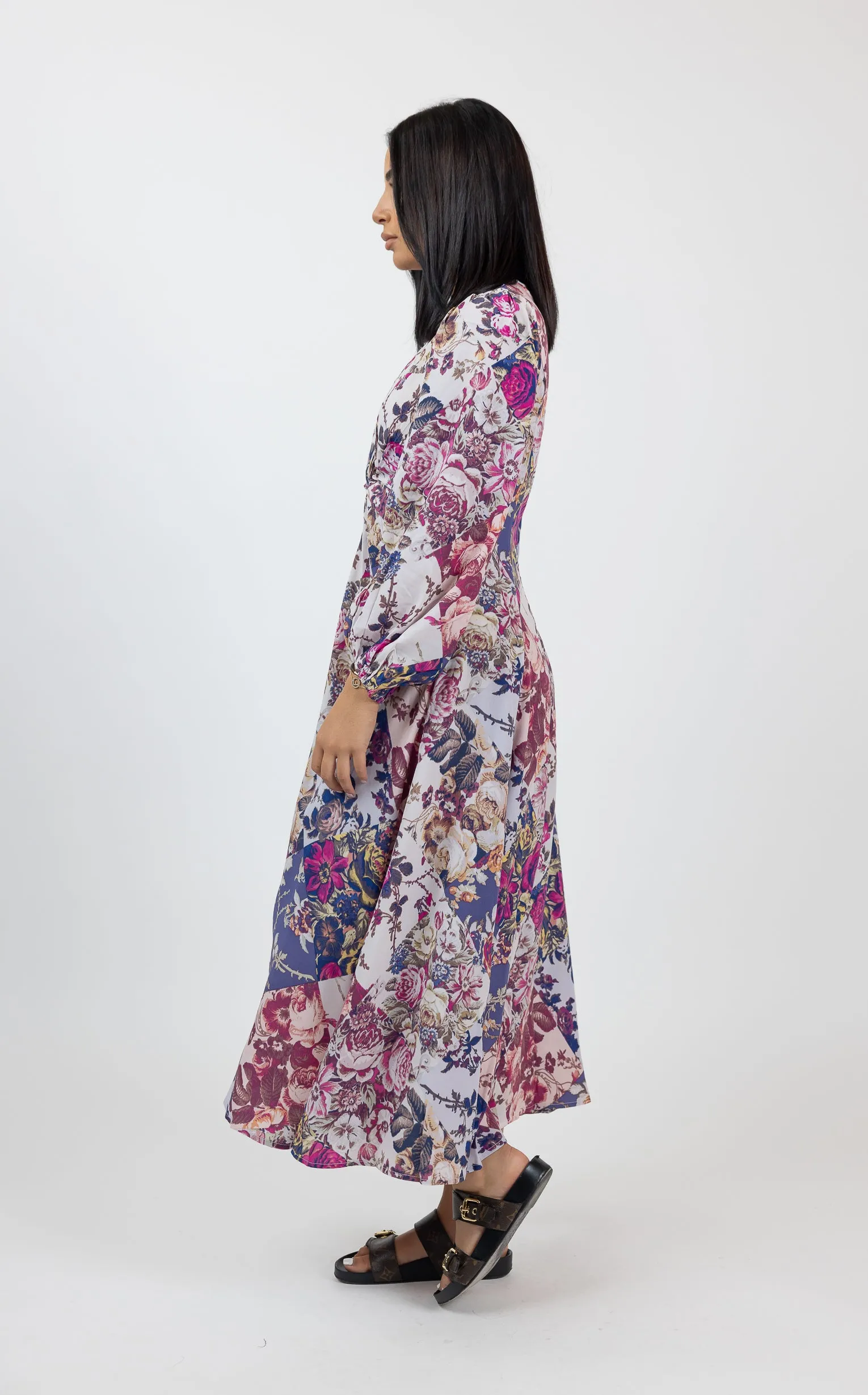 Lilla 7/8 Maxi Dress