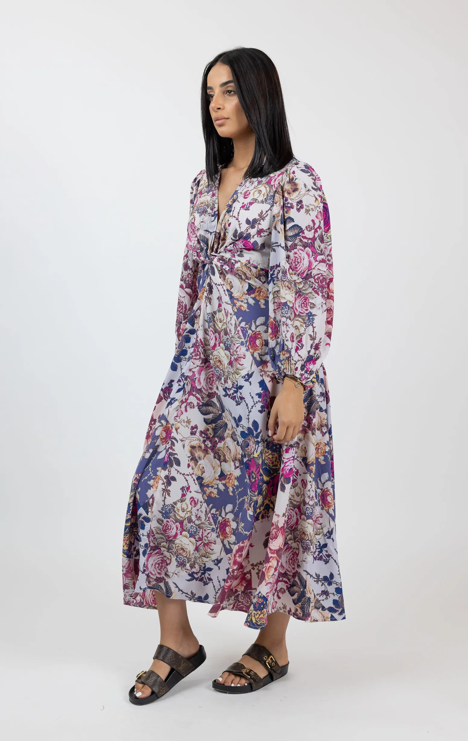 Lilla 7/8 Maxi Dress