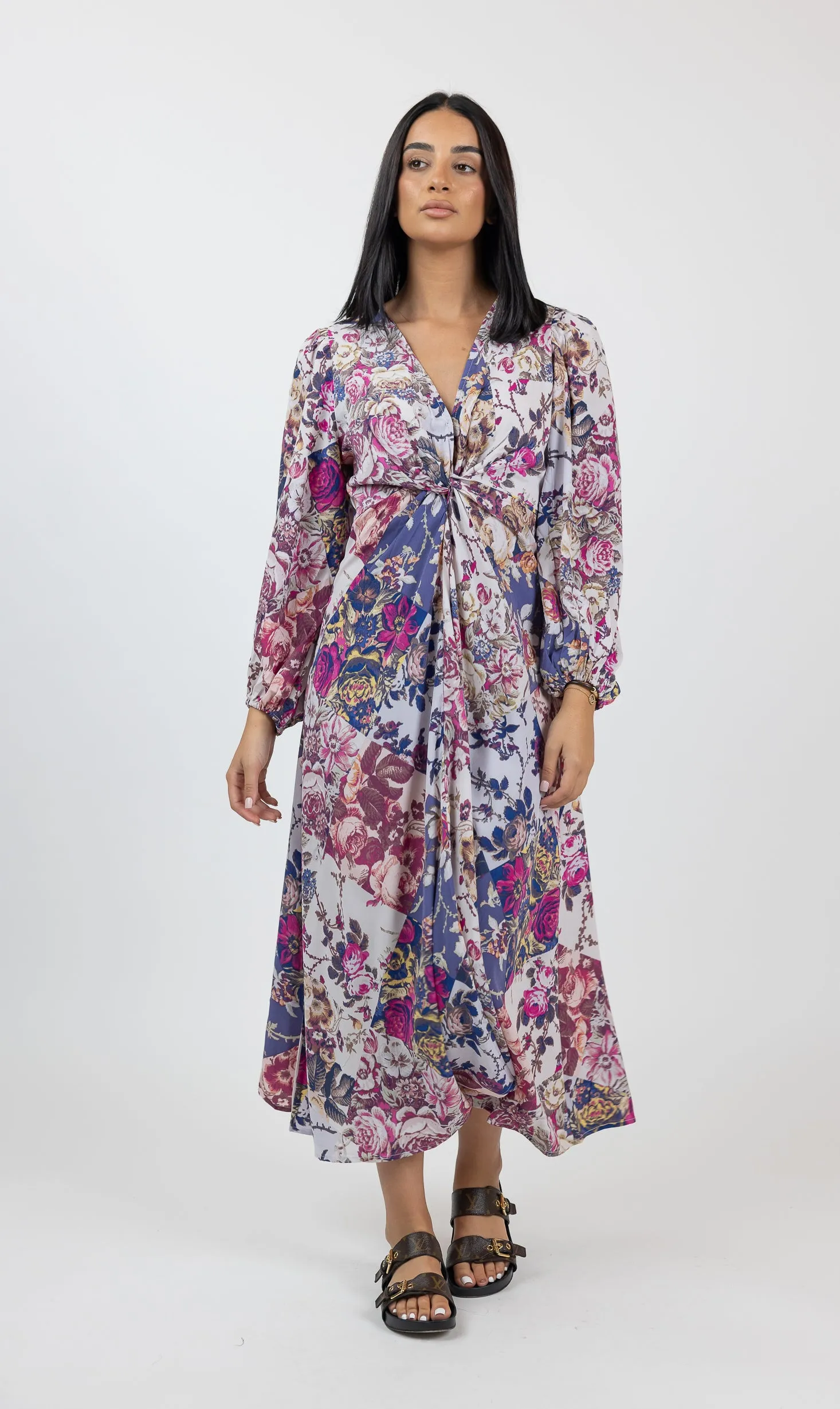 Lilla 7/8 Maxi Dress