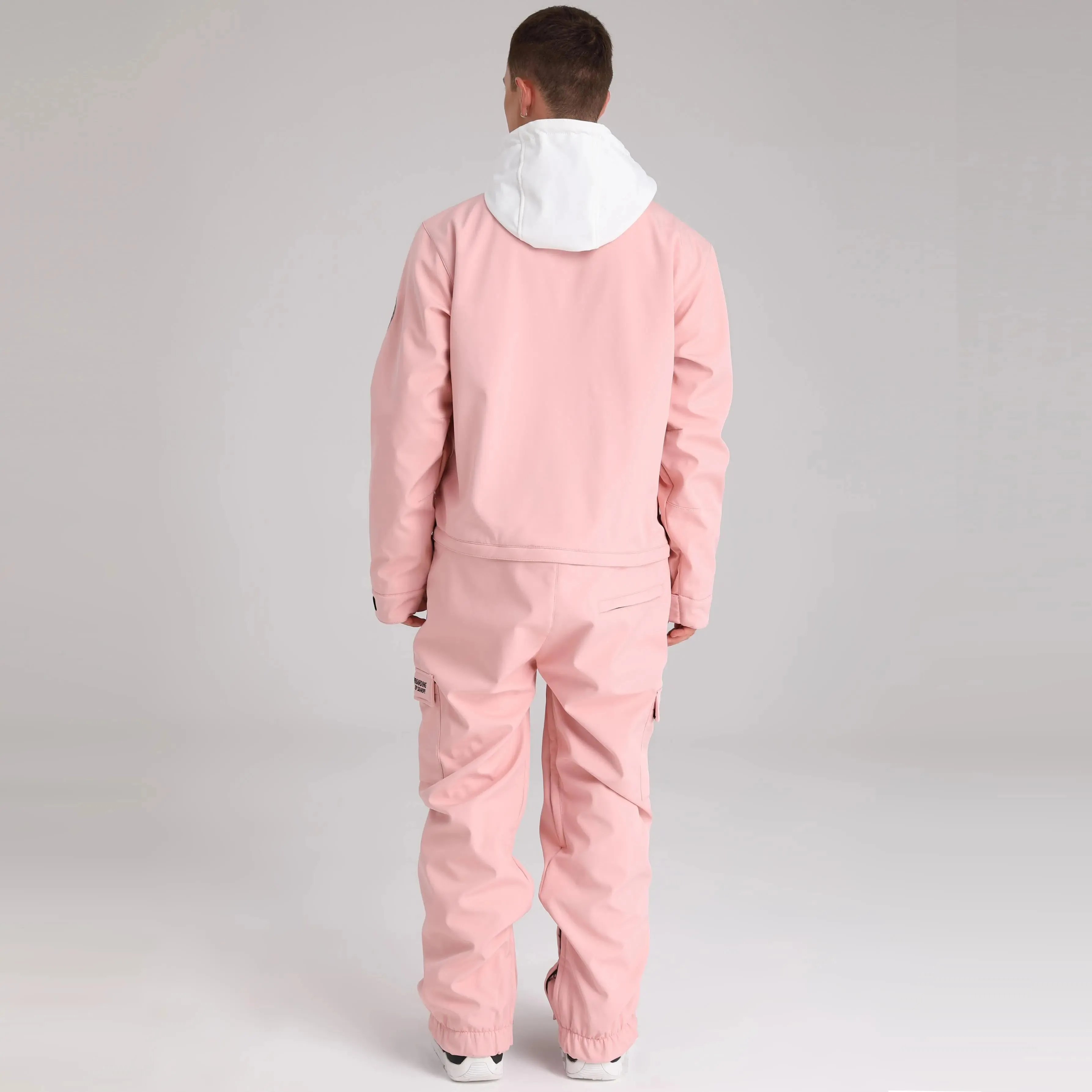 Men Cargo One Piece Ski Jumpsuit