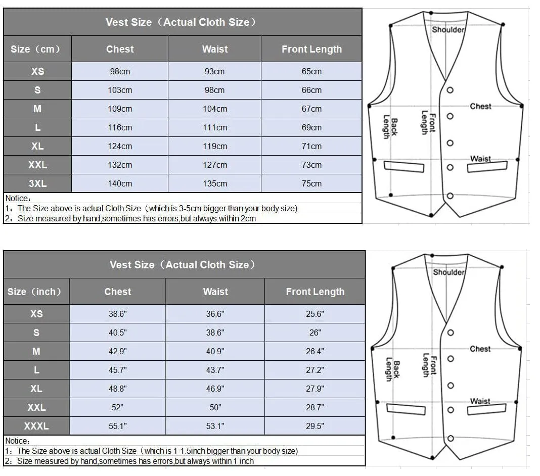Men's Casual Tweed Herringbone V Neck Waistcoat