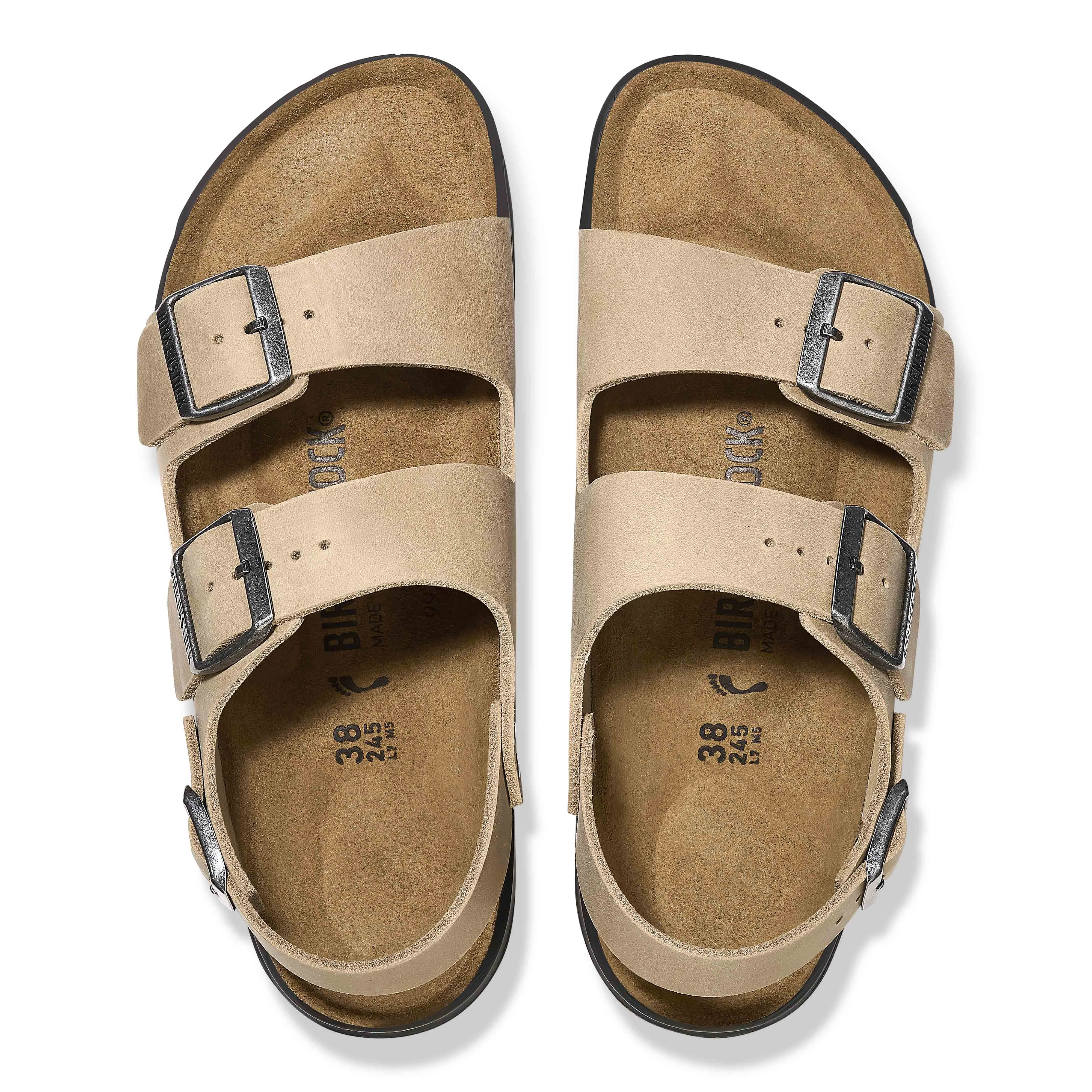 Milano Cross Town Tabacco Brown Oiled Leather