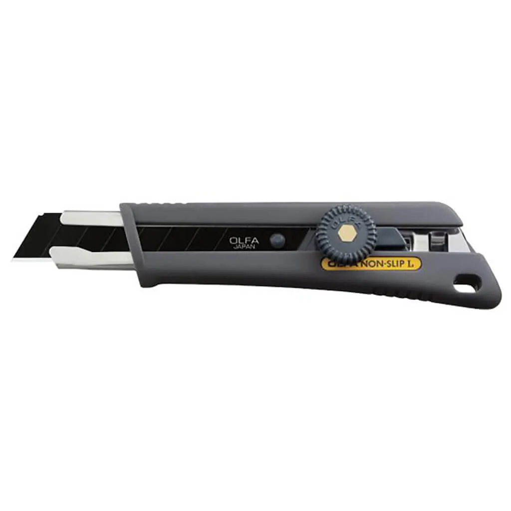 OLFA 1118008 NOL-1/BB 18mm Heavy-Duty Ratchet-Lock Snap-Off Utility Knife