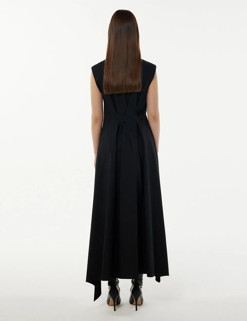 Origami sleeveless dress
