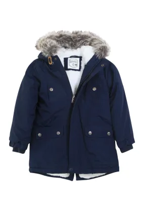 Parka Baco Niño Azul marino Black and Blue