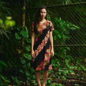 Pineapple Panel Short Dress
