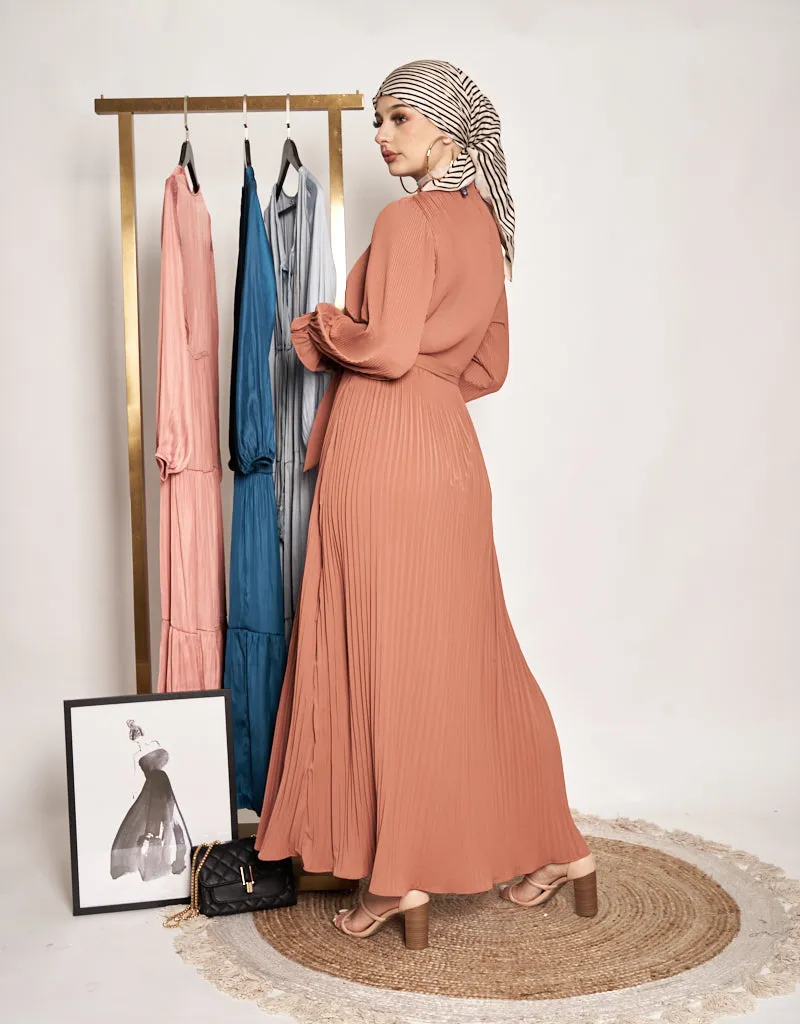 Pleated Staple Dress