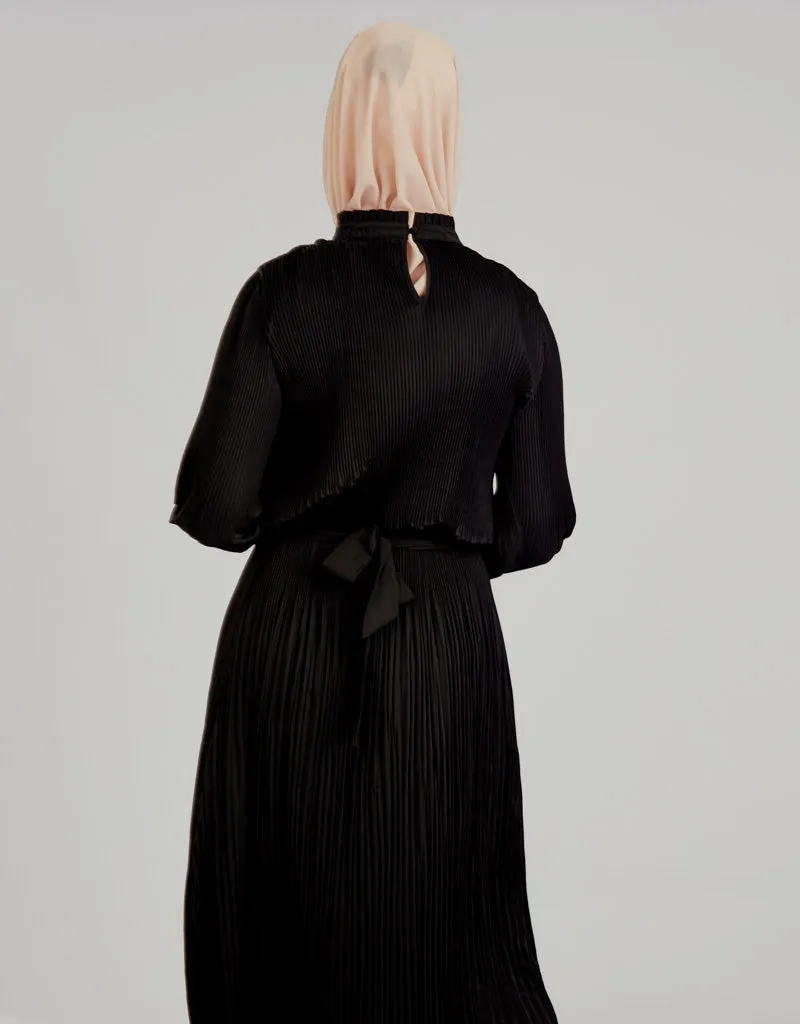 Pleated Staple Dress