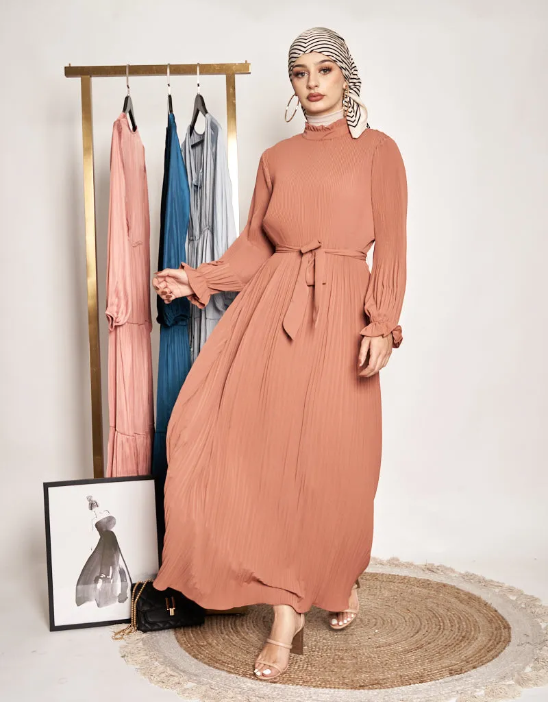 Pleated Staple Dress