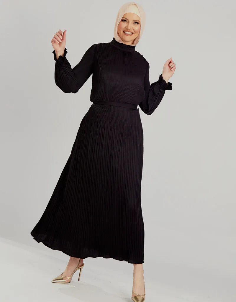 Pleated Staple Dress