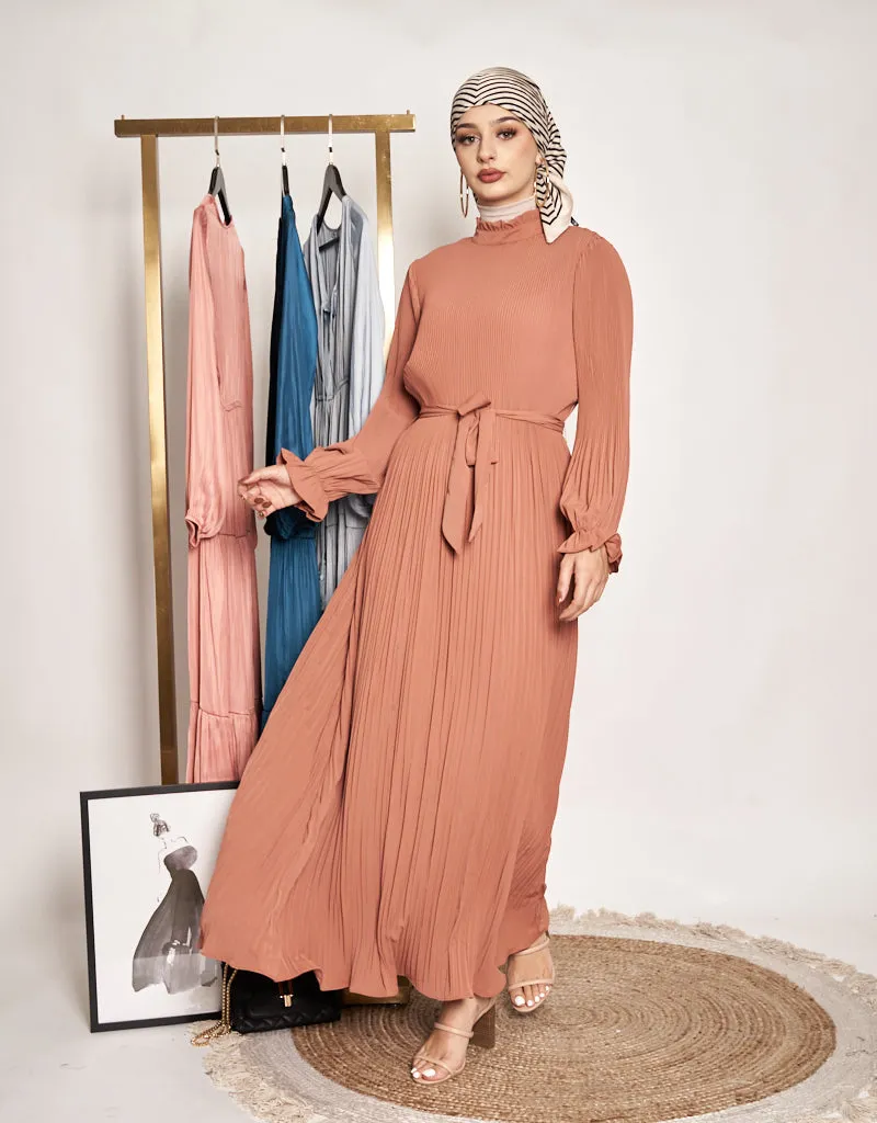 Pleated Staple Dress