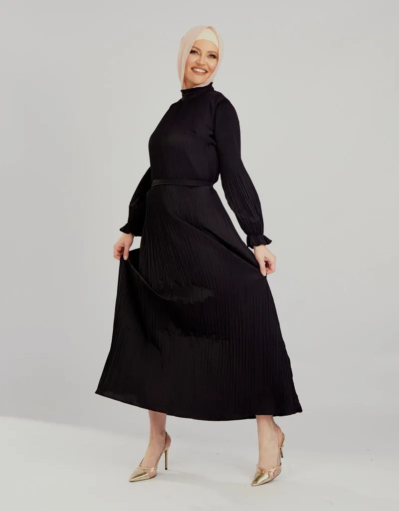 Pleated Staple Dress