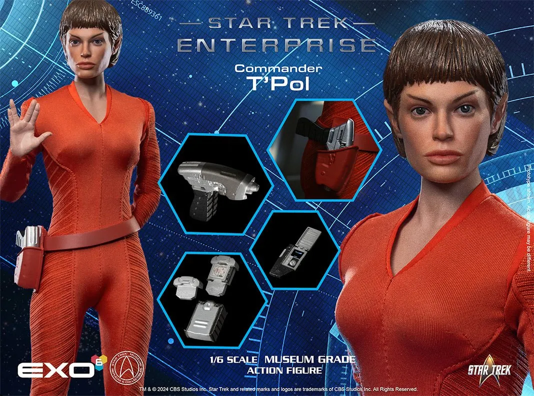 PRE-ORDER: Exo-6 Star Trek: Enterprise T'Pol 1/6 Scale Figure