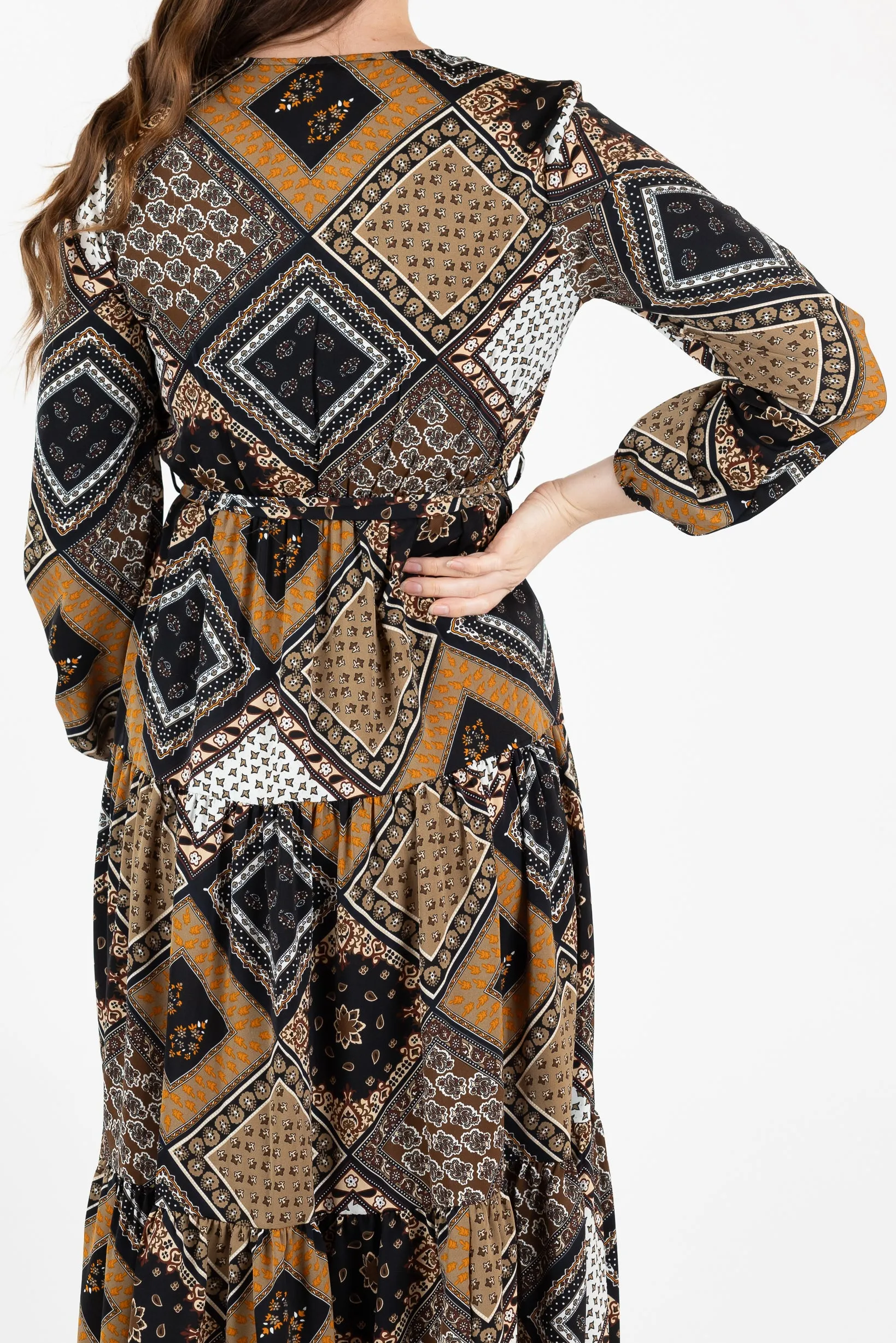 Roxanne Print Maxi Dress