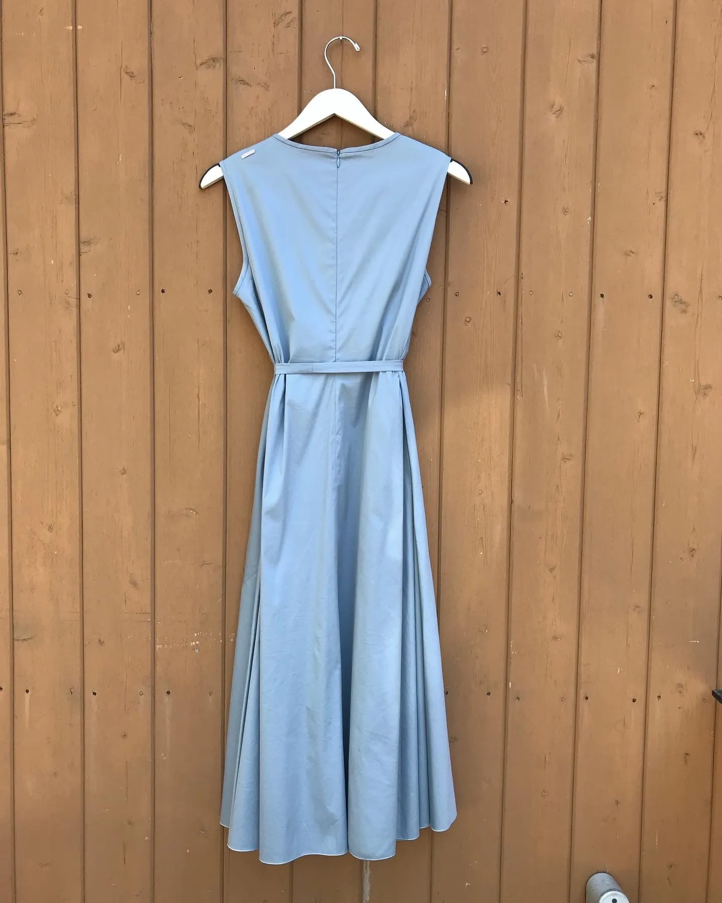 ‘S MAX MARA S’less Belted Maxi Dress