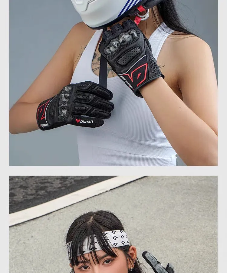 SUMMER CARBON RIDING GLOVES VESUVO