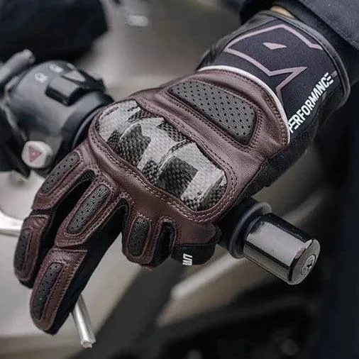 SUMMER CARBON RIDING GLOVES VESUVO
