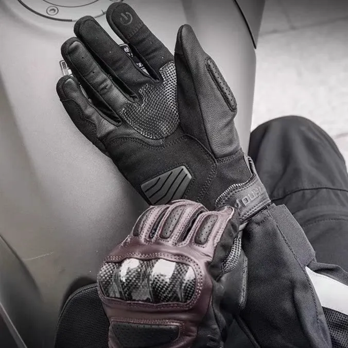 SUMMER CARBON RIDING GLOVES VESUVO