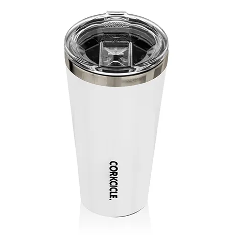 Tina - 16oz Corkcicle Tumbler White