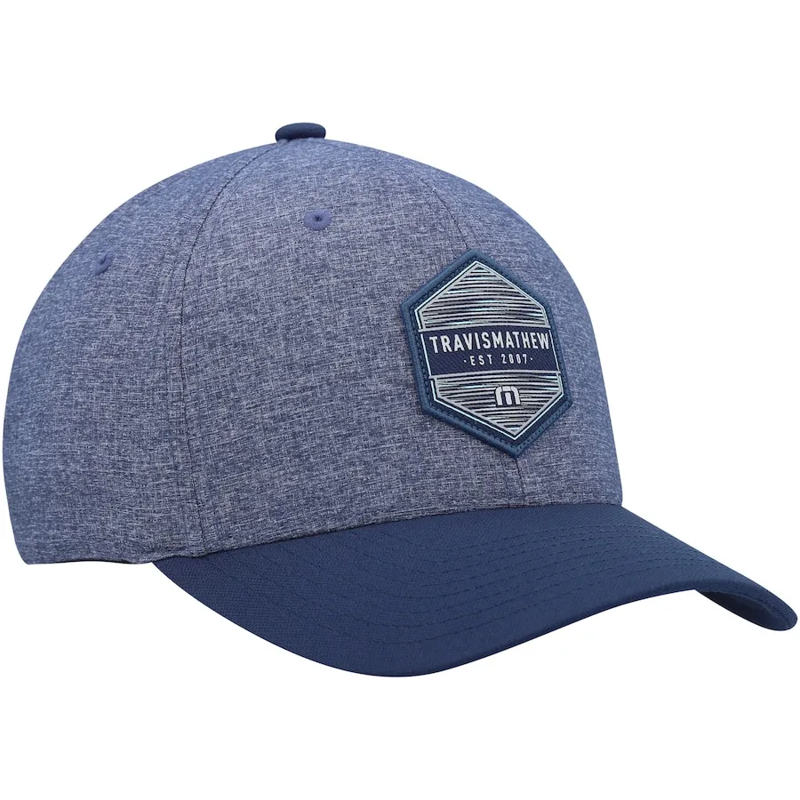 TRAVIS MATHEW RAPIDO FITTED HAT - HEATHER PEACOAT