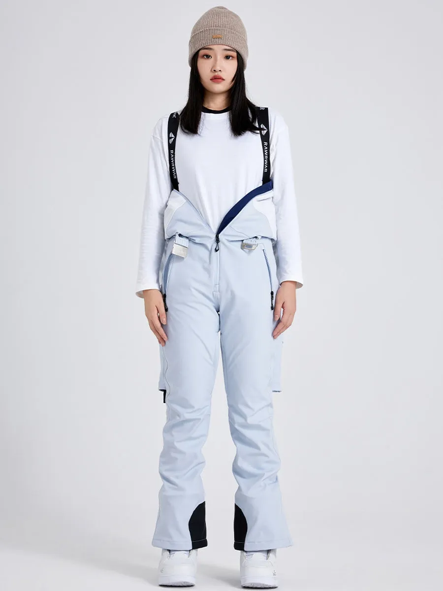 Women One-piece Ski Suit Slim High Neck Jumpsuits
